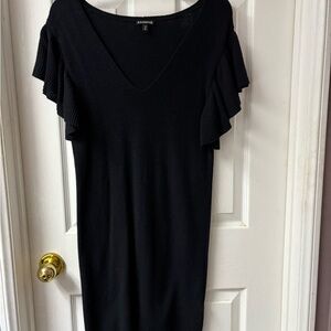 Express Black Sweater Dress